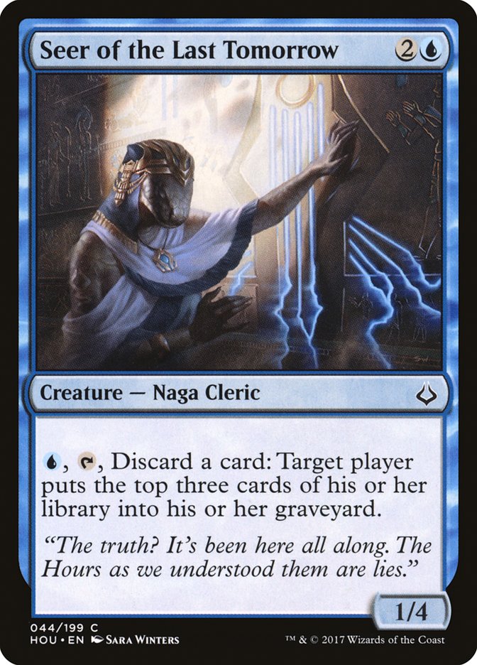 Seer of the Last Tomorrow [Hour of Devastation] Foil