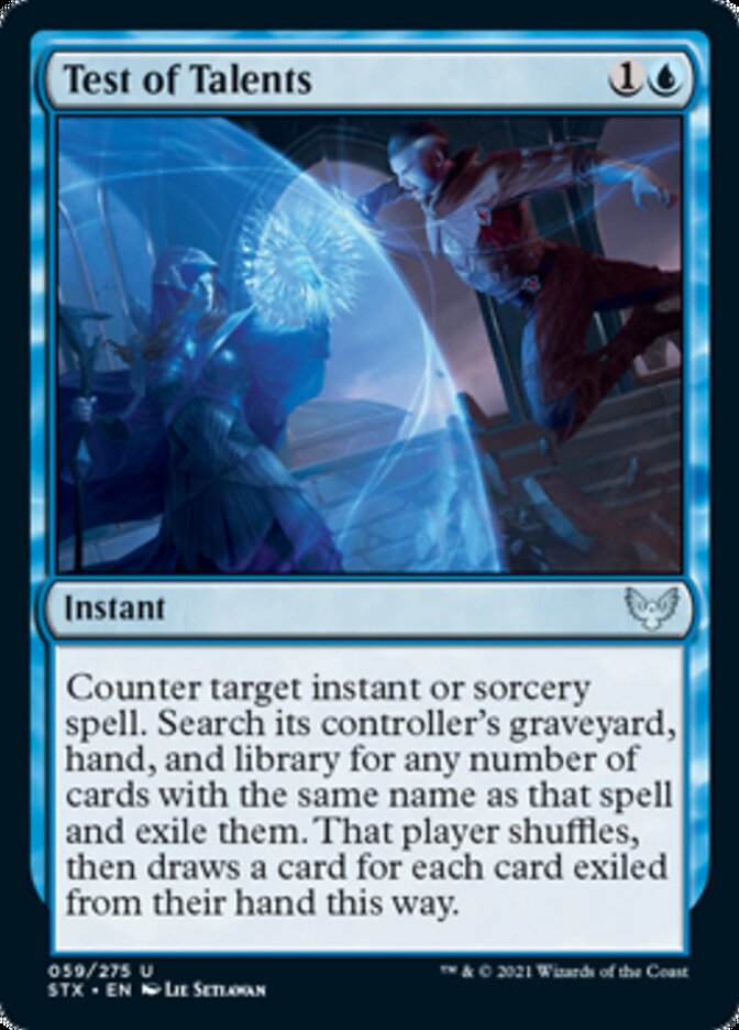 Test of Talents [Strixhaven: School of Mages] Foil