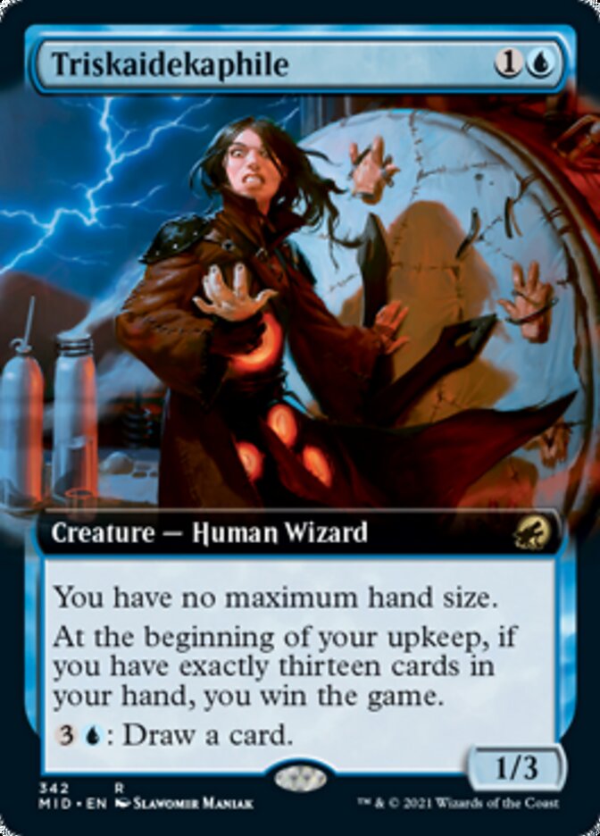Triskaidekaphile (Extended Art) [Innistrad: Midnight Hunt] Foil