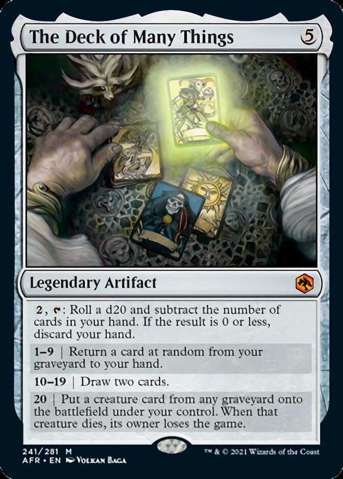 The Deck of Many Things [Dungeons & Dragons: Adventures in the Forgotten Realms] Foil