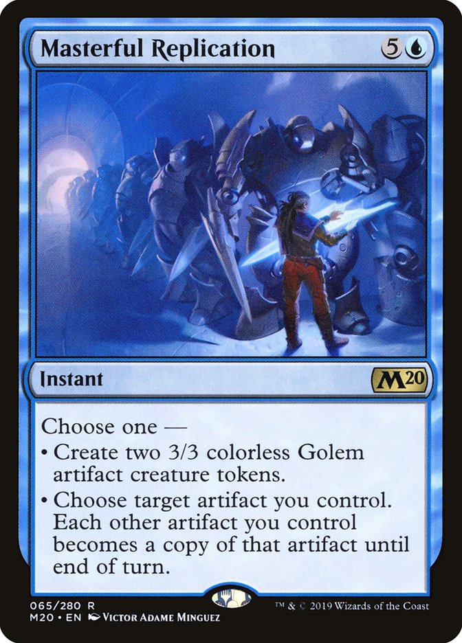 Masterful Replication [Core Set 2020] Foil