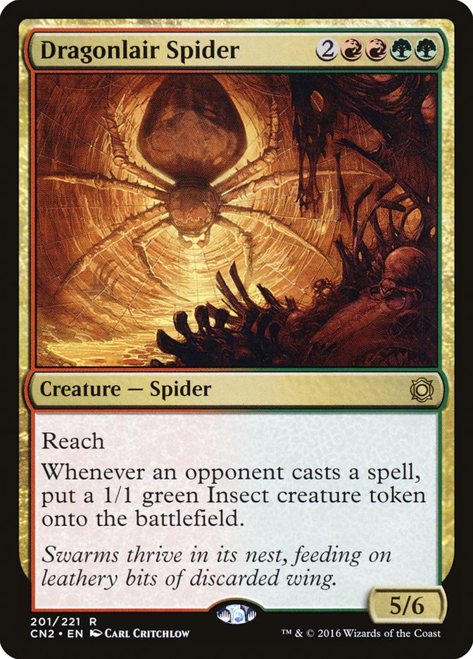 Dragonlair Spider [Conspiracy: Take the Crown] Foil