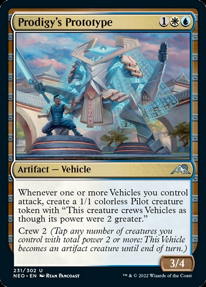 Prodigy's Prototype [Kamigawa: Neon Dynasty] Foil
