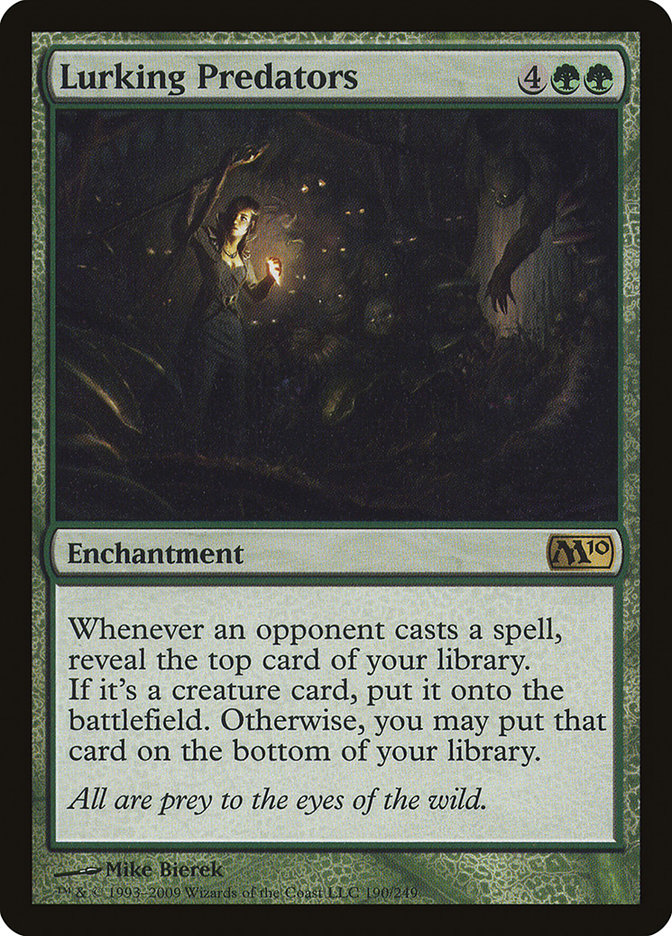 Lurking Predators [Magic 2010] Foil