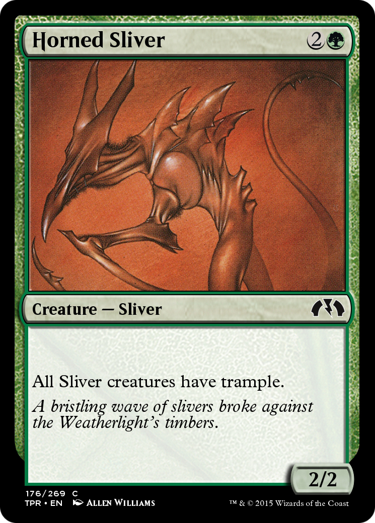Horned Sliver  [Tempest Remastered]