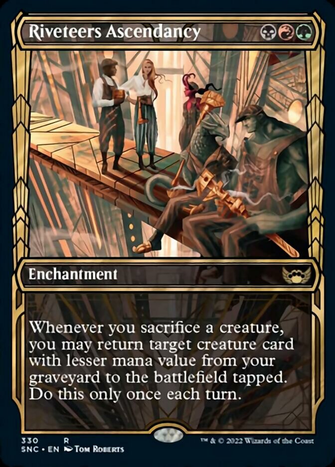 Riveteers Ascendancy (Showcase Golden Age) [Streets of New Capenna] Foil