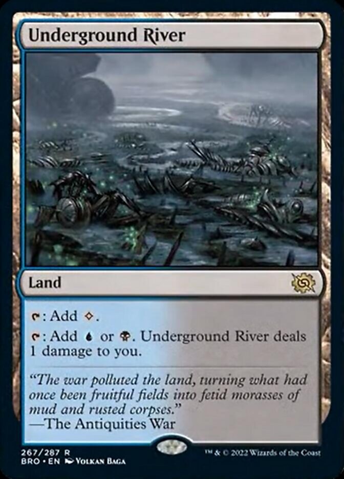Underground River [The Brothers' War] Foil