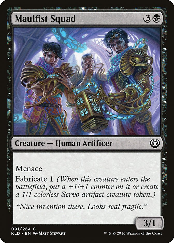 Maulfist Squad [Kaladesh] Foil