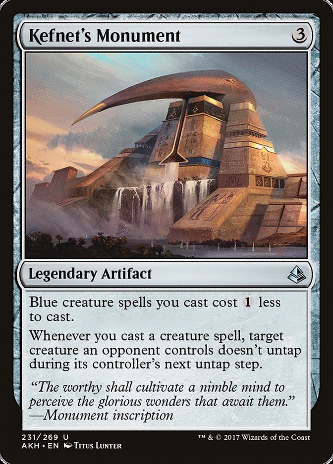 Kefnet's Monument [Amonkhet] Foil