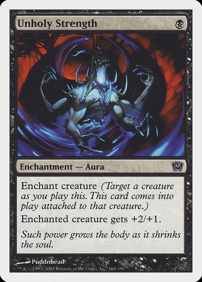 Unholy Strength [Ninth Edition] Foil