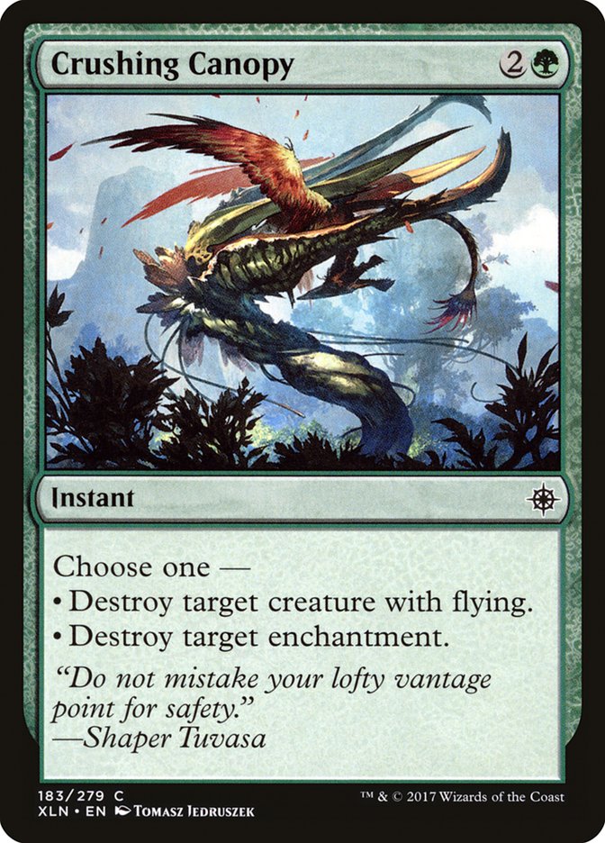 Crushing Canopy [Ixalan] Foil