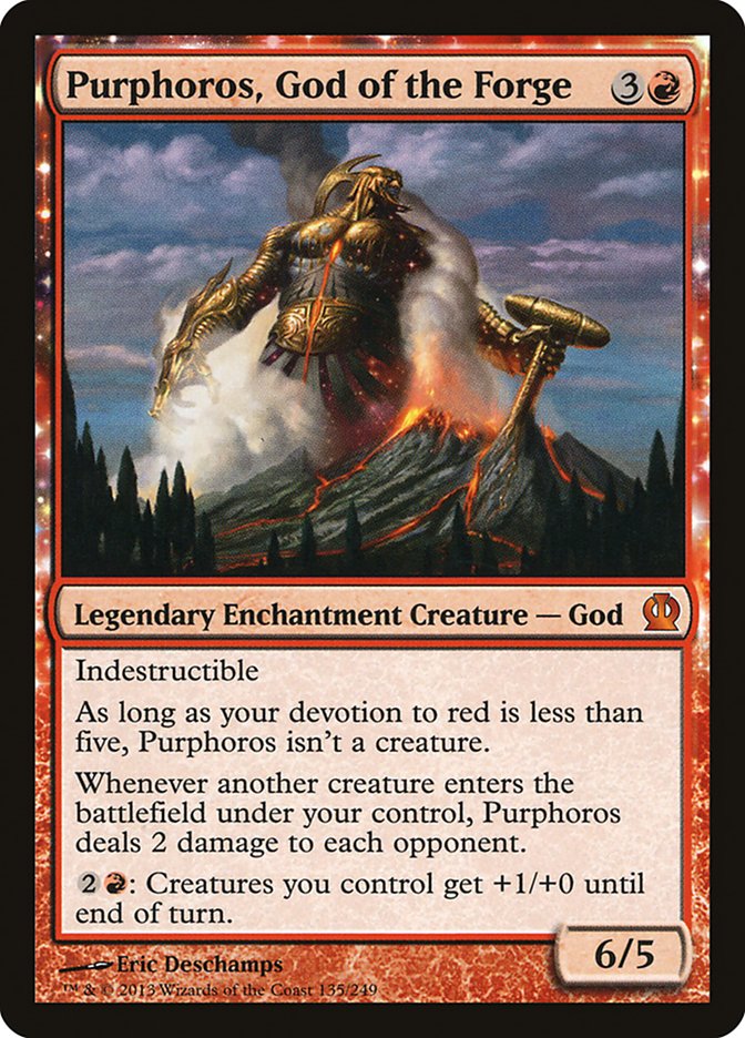 Purphoros, God of the Forge [Theros] Foil