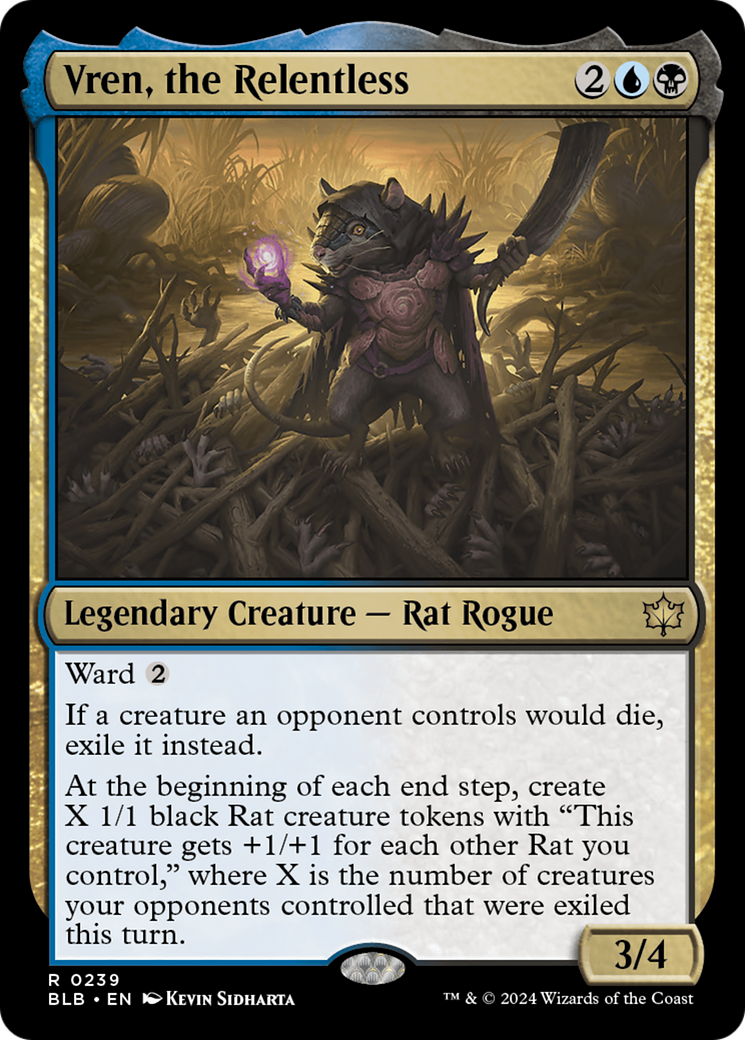 Vren, the Relentless [Bloomburrow] Foil