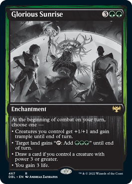 Glorious Sunrise [Innistrad: Double Feature] Foil