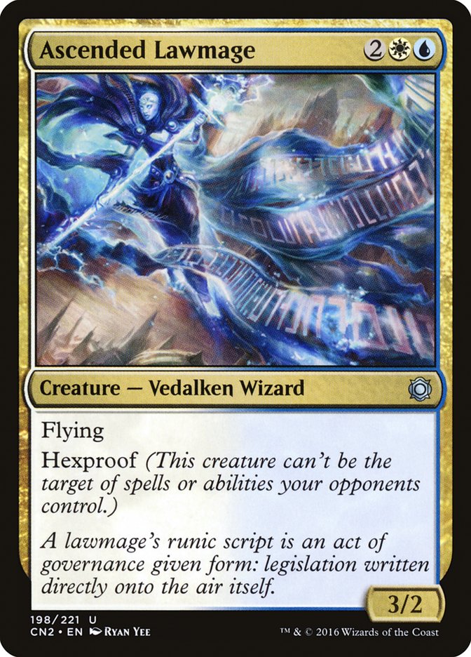 Ascended Lawmage [Conspiracy: Take the Crown] Foil