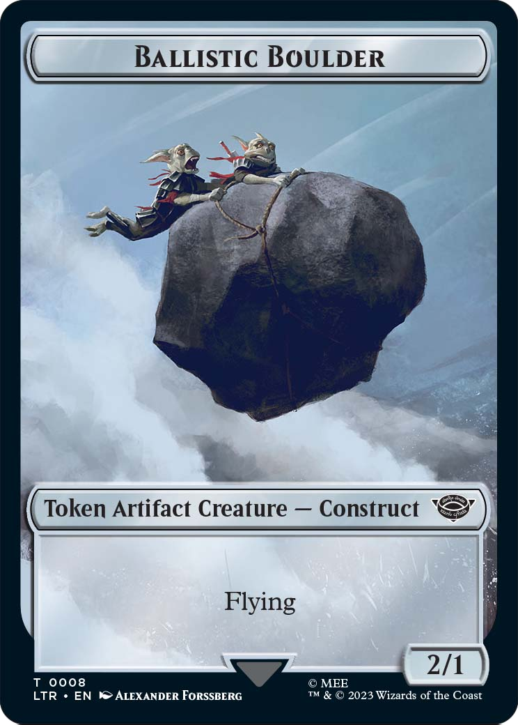 Ballistic Boulder  [Tales of Middle-earth Tokens]