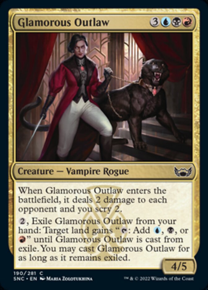 Glamorous Outlaw [Streets of New Capenna] Foil