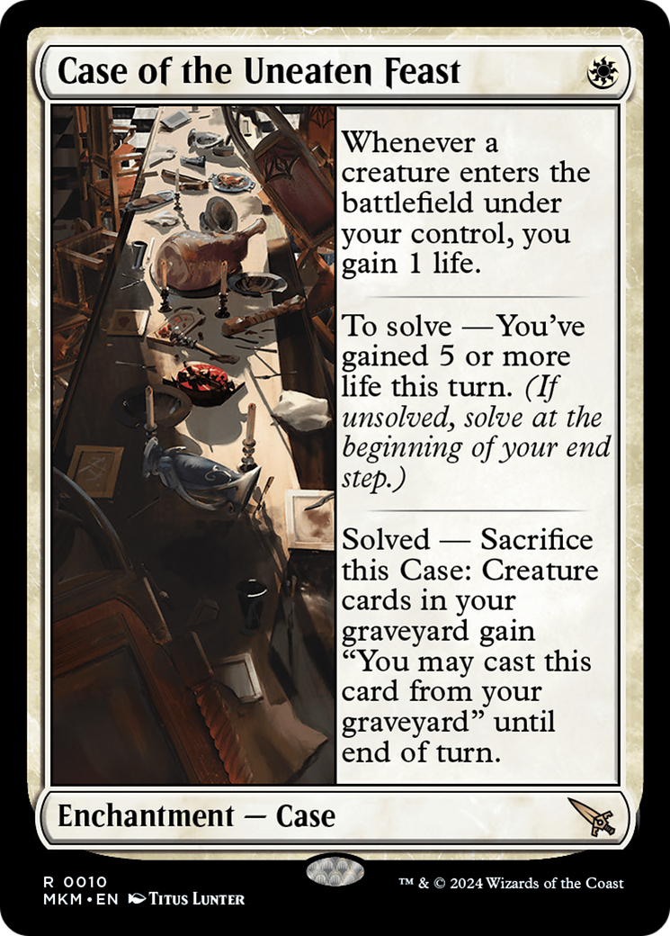 Case of the Uneaten Feast [Murders at Karlov Manor] Foil