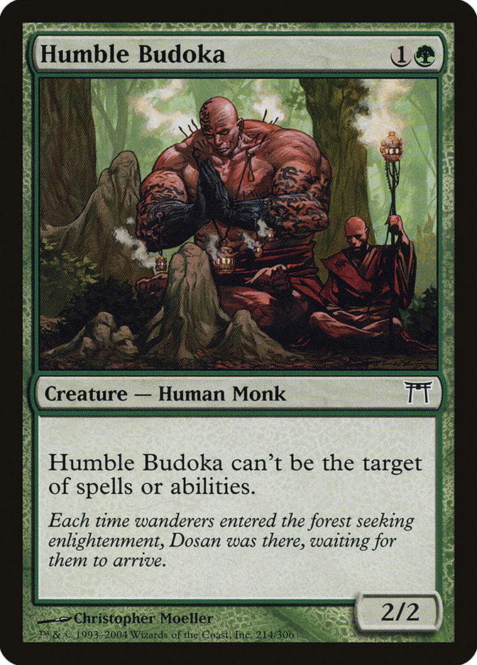 Humble Budoka [Champions of Kamigawa] Foil