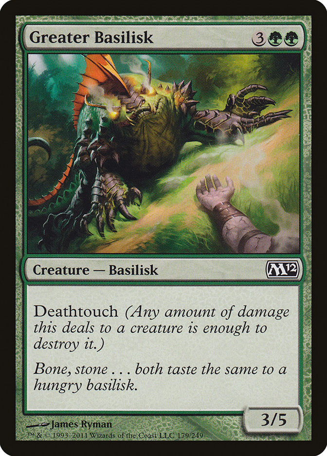 Greater Basilisk [Magic 2012] Foil