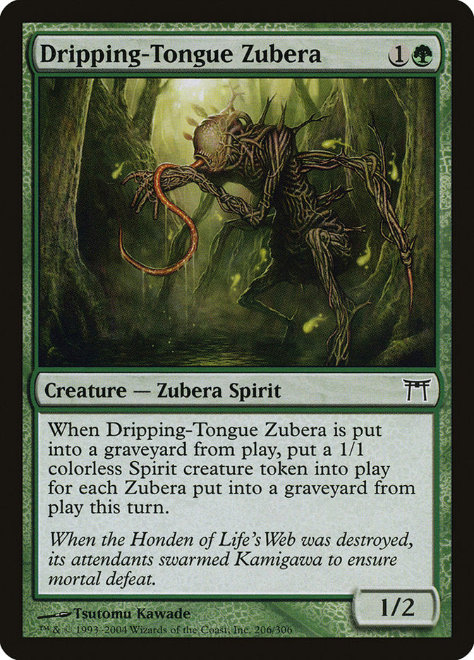 Dripping-Tongue Zubera [Champions of Kamigawa] Foil