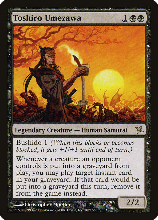 Toshiro Umezawa [Betrayers of Kamigawa] Foil