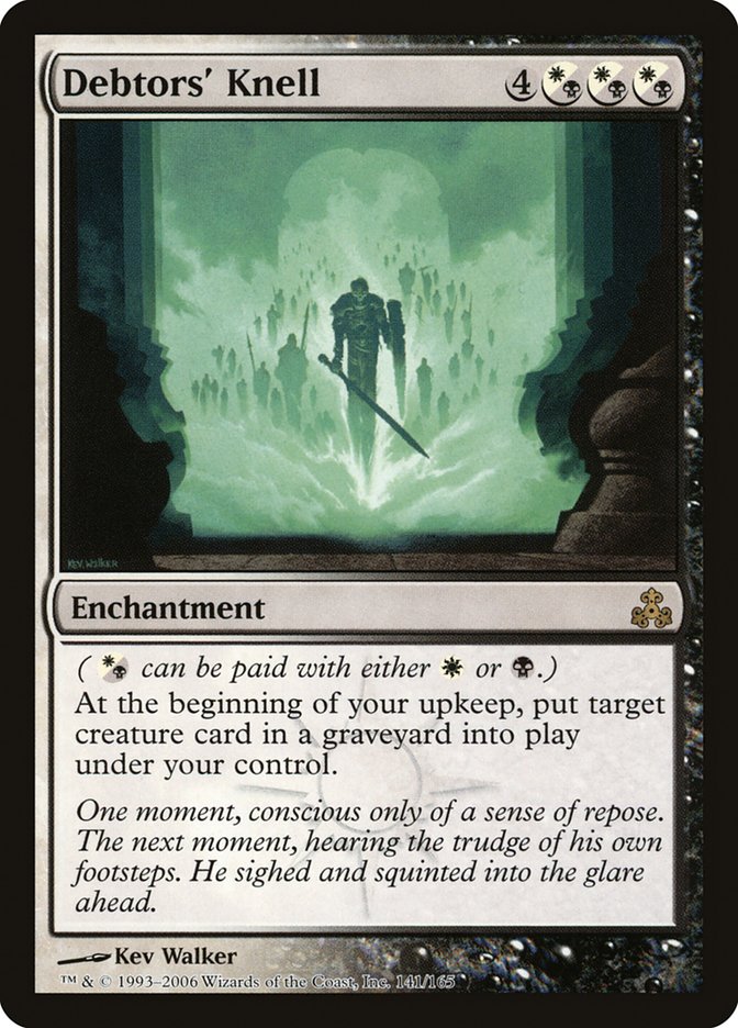 Debtors' Knell [Guildpact] Foil