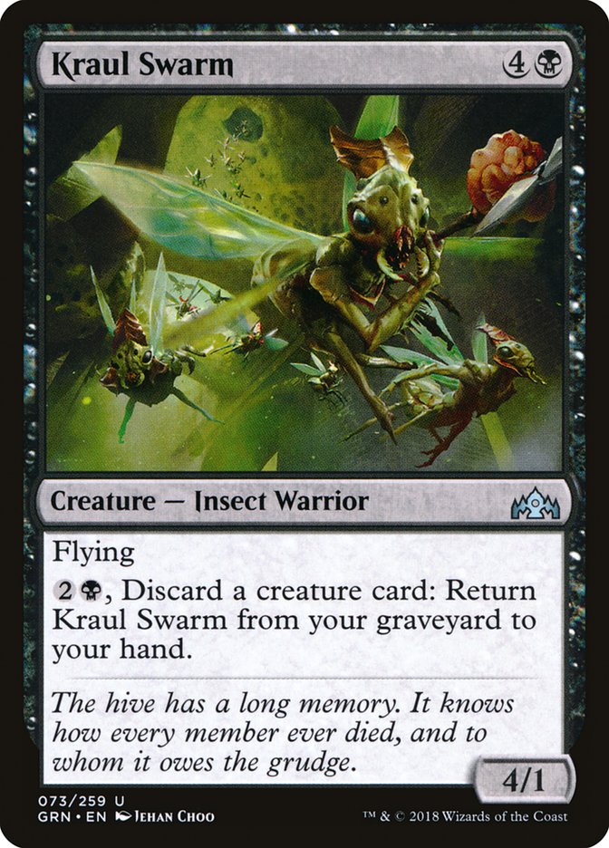 Kraul Swarm [Guilds of Ravnica] Foil