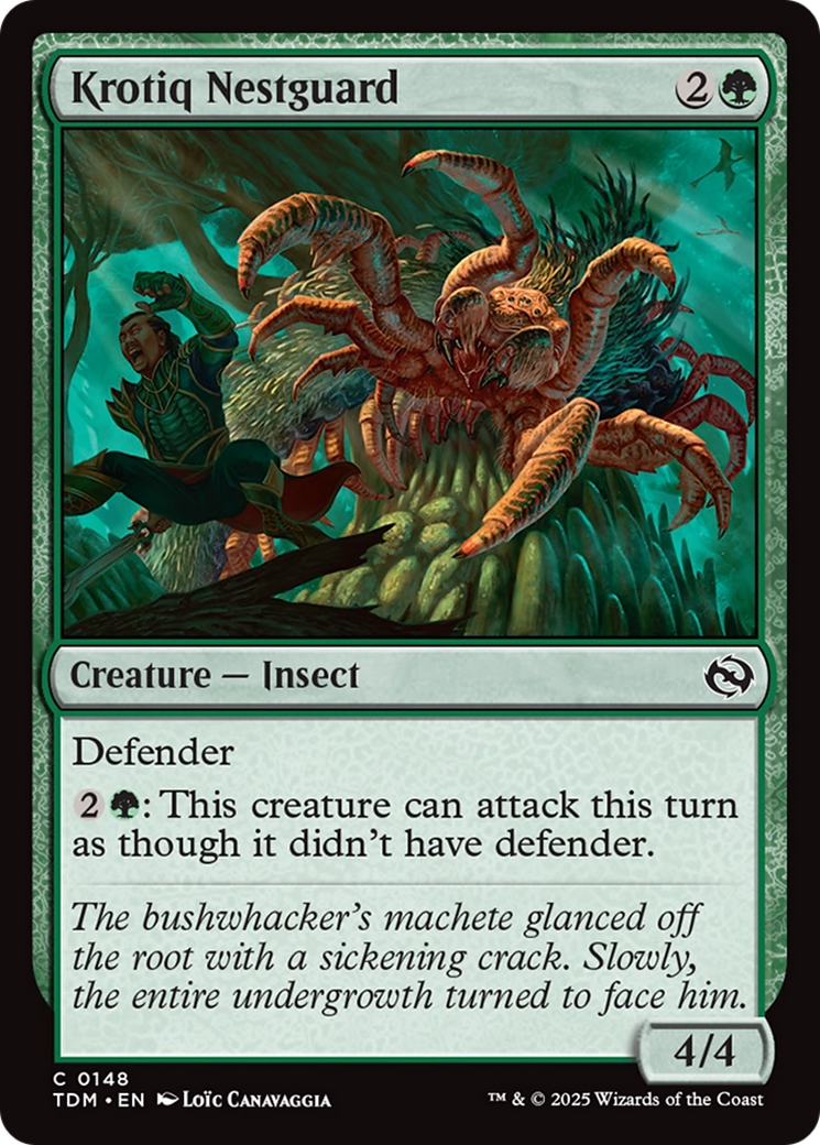 Krotiq Nestguard [Tarkir: Dragonstorm] Foil
