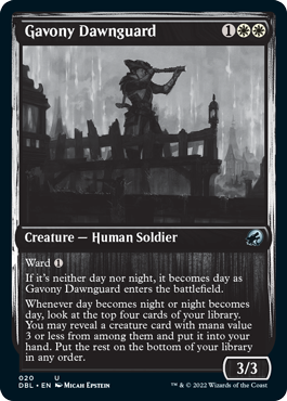 Gavony Dawnguard [Innistrad: Double Feature] Foil