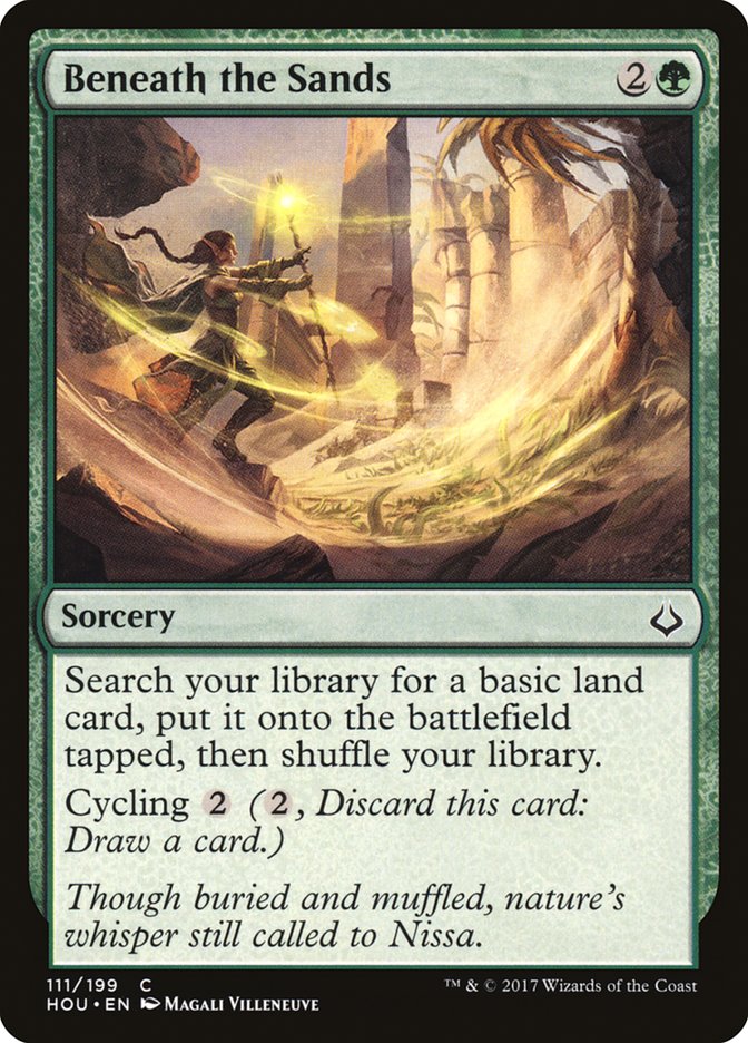Beneath the Sands [Hour of Devastation] Foil
