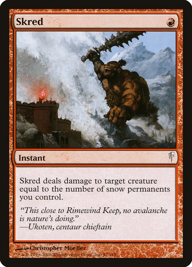 Skred [Coldsnap] Foil