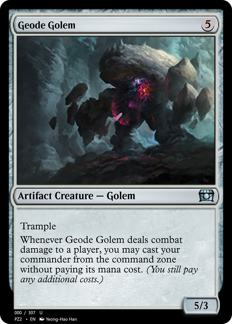 Geode Golem  [Treasure Chest] Foil