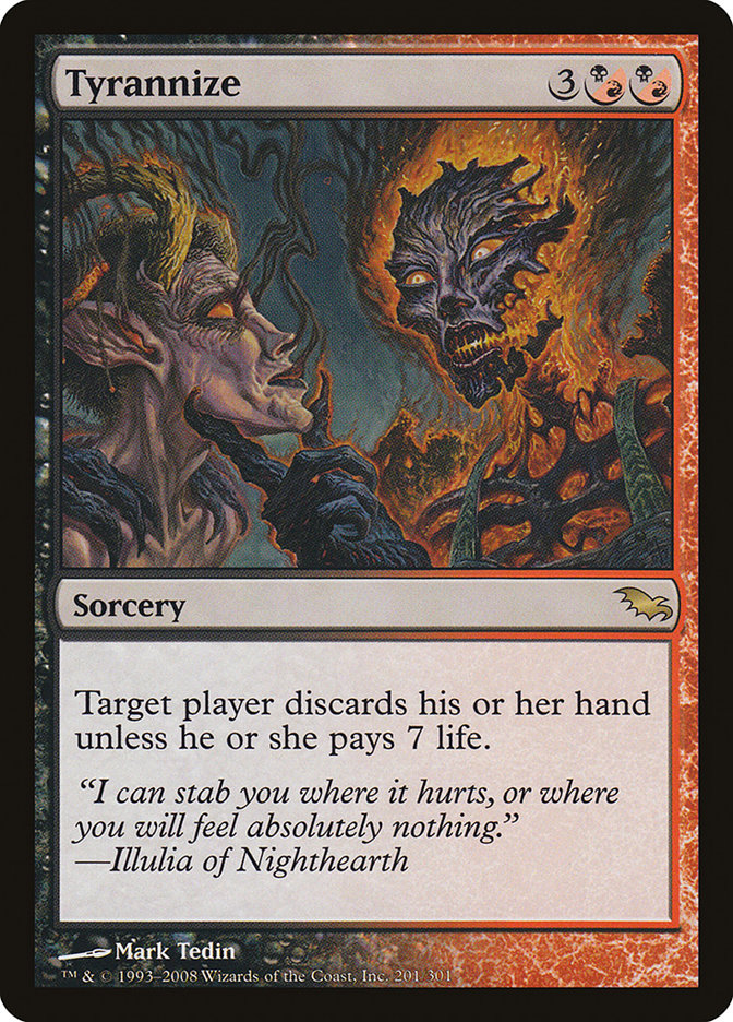 Tyrannize [Shadowmoor] Foil
