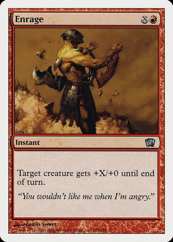 Enrage [Eighth Edition] Foil