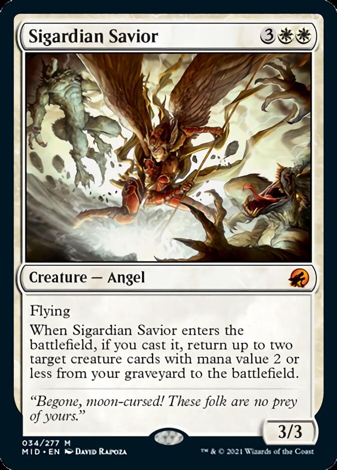 Sigardian Savior [Innistrad: Midnight Hunt] Foil