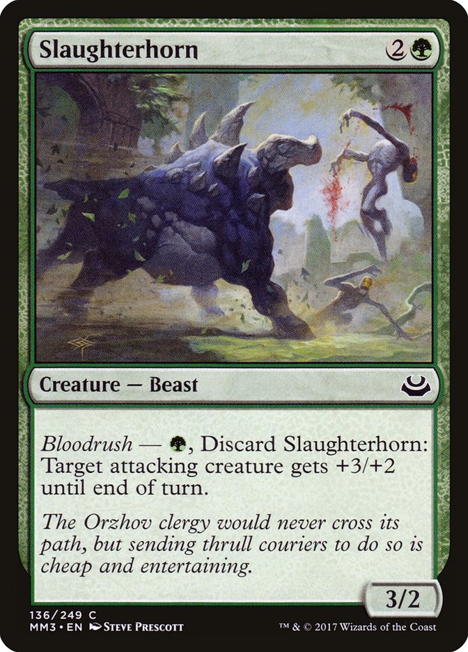 Slaughterhorn [Modern Masters 2017] Foil