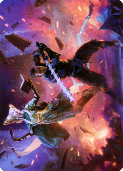 Explosive Entry // Explosive Entry  [Neon Dynasty Art Series] (Borderless)