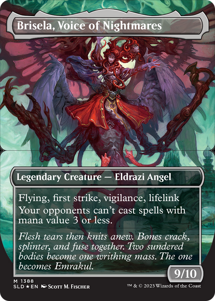 Brisela, Voice of Nightmares  [Secret Lair Drop] (Borderless)