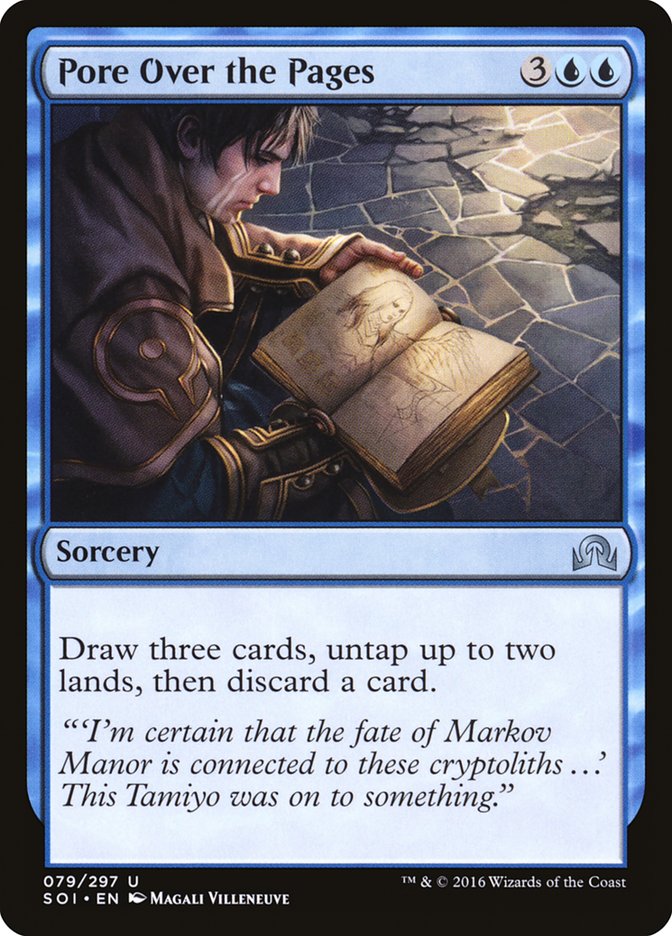 Pore Over the Pages [Shadows over Innistrad] Foil