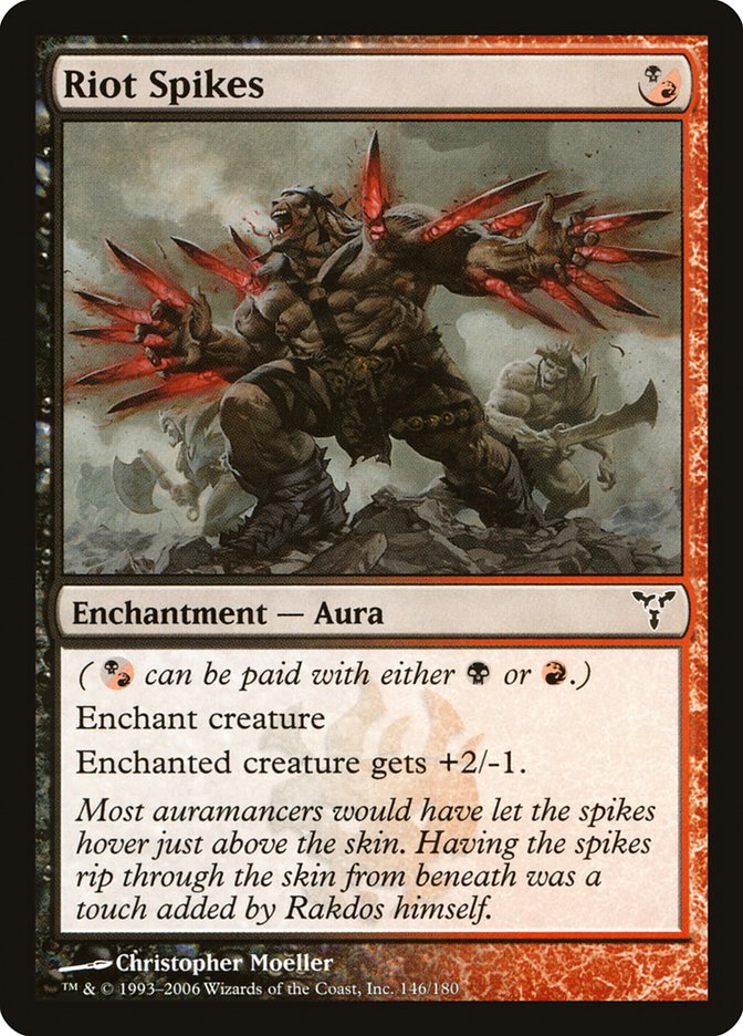 Riot Spikes [Dissension] Foil