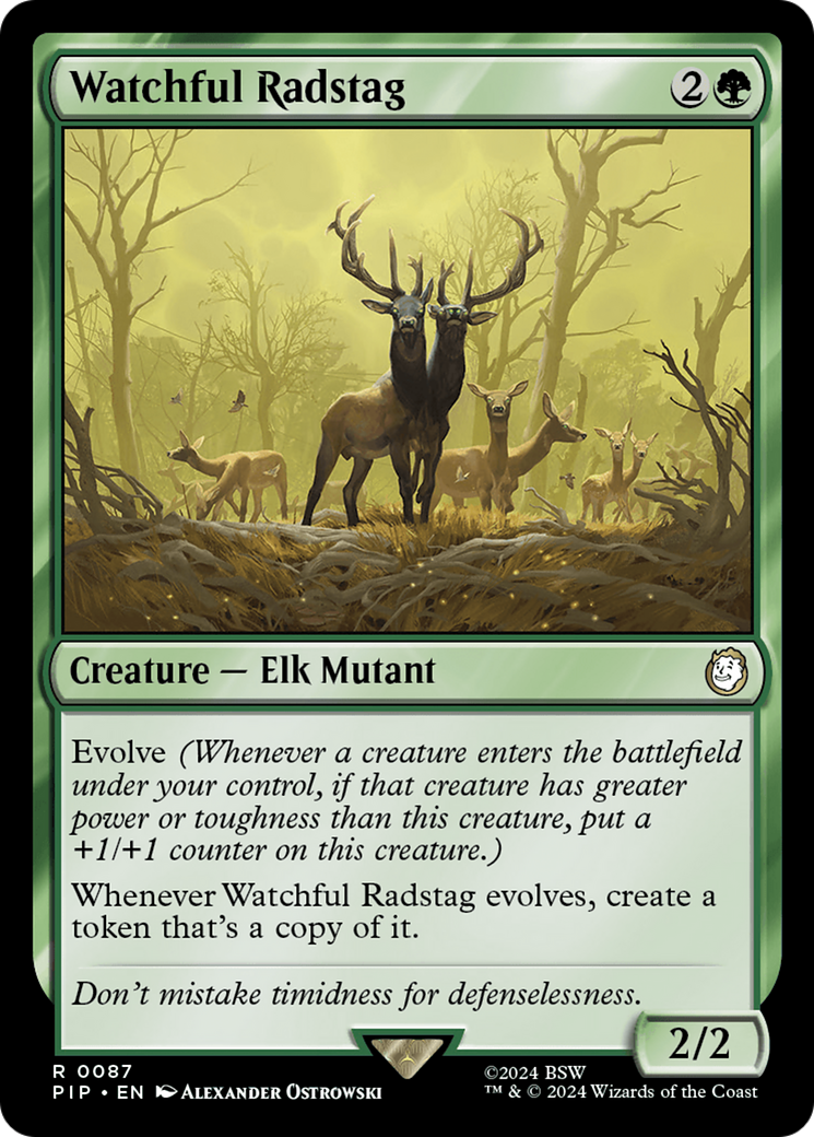 Watchful Radstag [Fallout] Foil