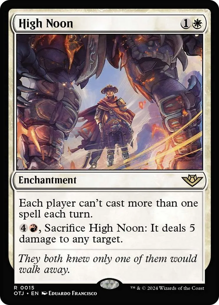 High Noon [Outlaws of Thunder Junction] Foil