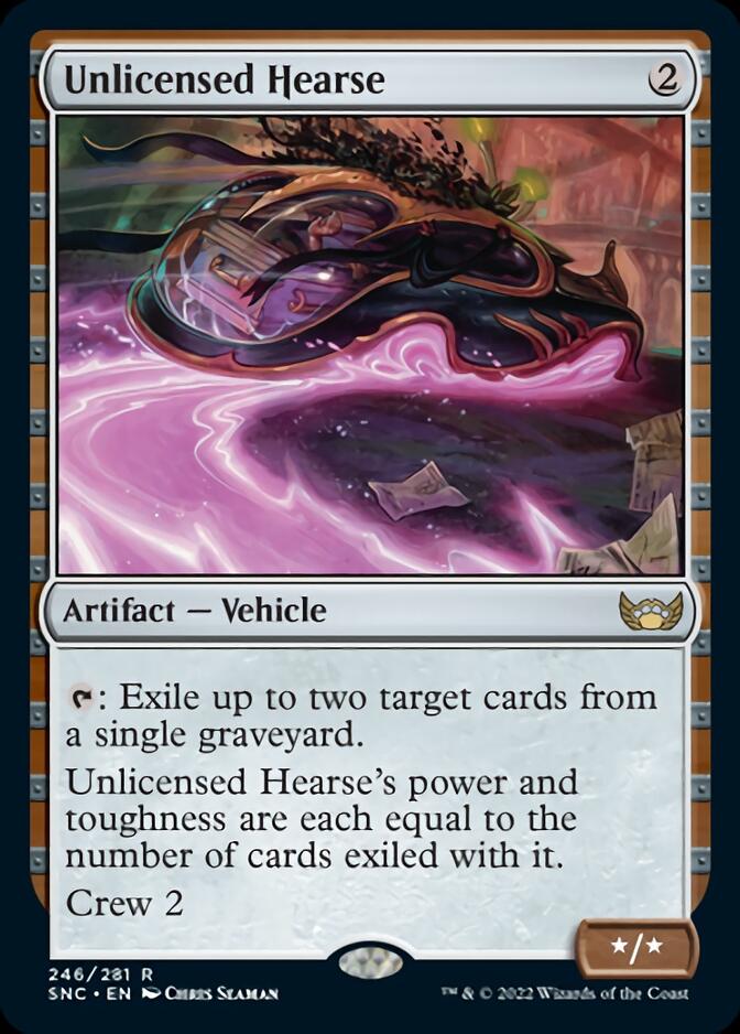 Unlicensed Hearse [Streets of New Capenna] Foil