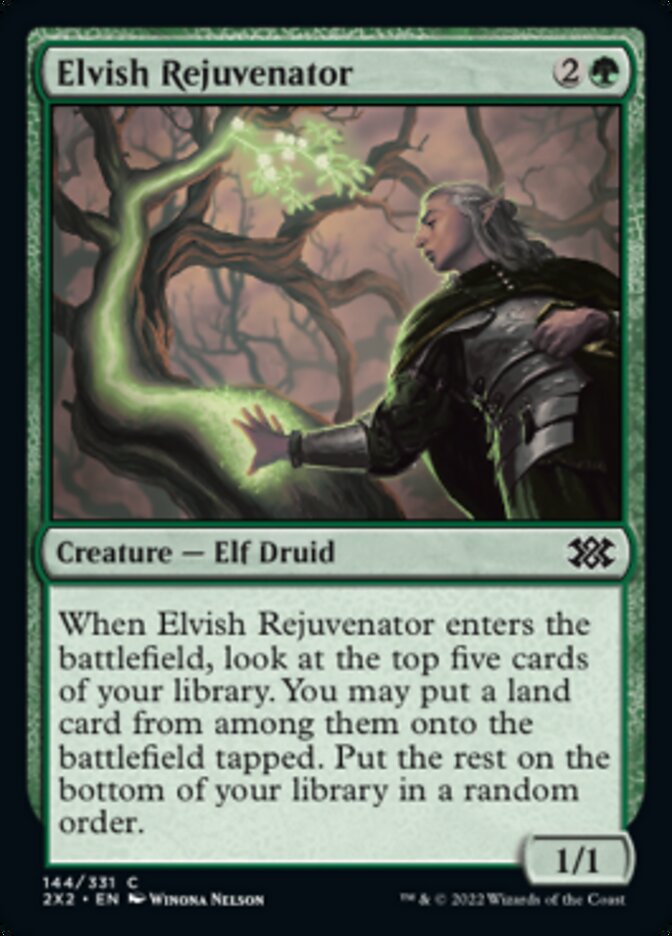 Elvish Rejuvenator [Double Masters 2022] Foil