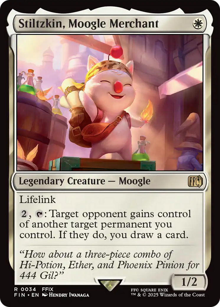 Stiltzkin, Moogle Merchant [FINAL FANTASY] Foil