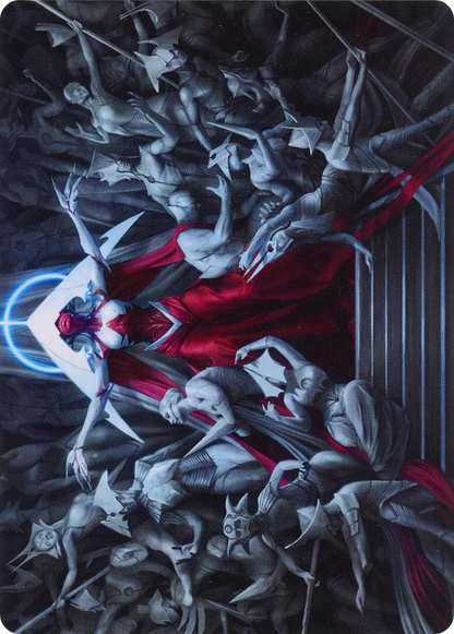 Elesh Norn, Mother of Machines // Elesh Norn, Mother of Machines  [Phyrexia: All Will Be One Art Series] (Borderless) Foil