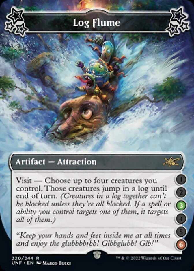 Log Flume (3-6) [Unfinity] Foil