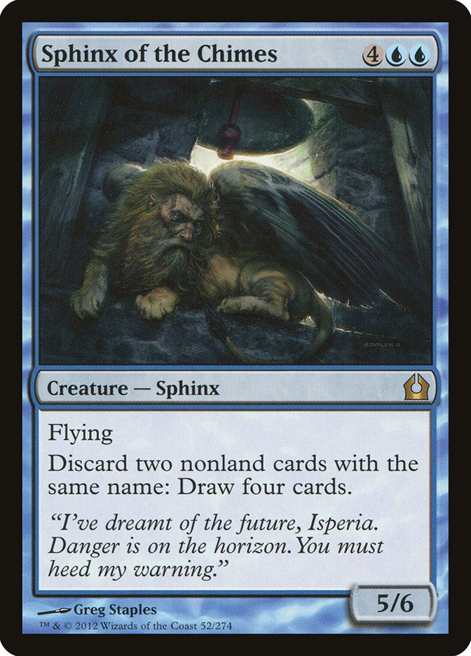Sphinx of the Chimes [Return to Ravnica] Foil