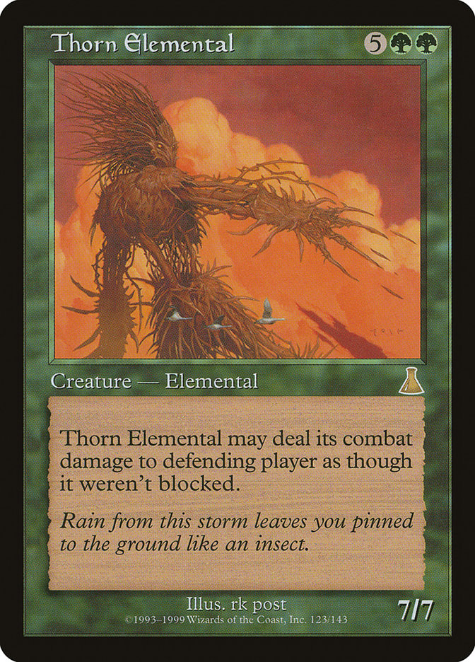 Thorn Elemental [Urza's Destiny] Foil